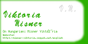 viktoria misner business card